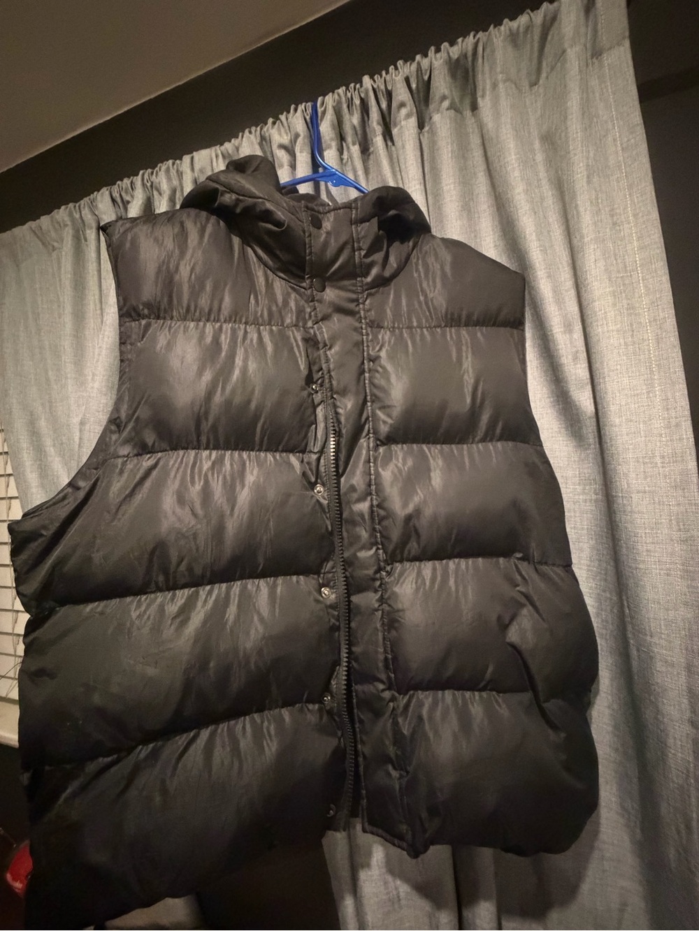 Black Puffer Jacket with ASOS DESIGN Label